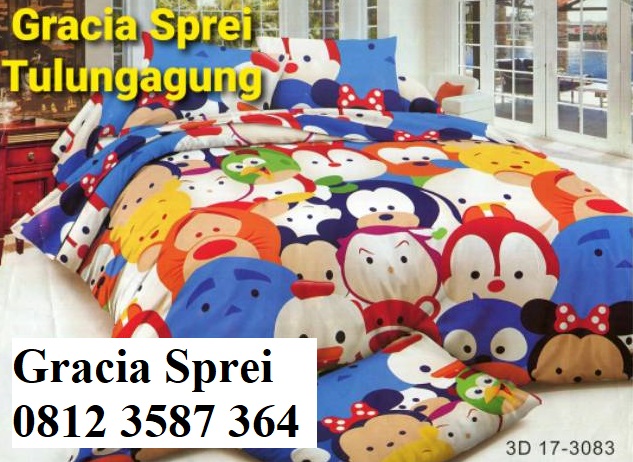 <p>Sprei Disperse Tsum Anak sprei ini sangat disuk